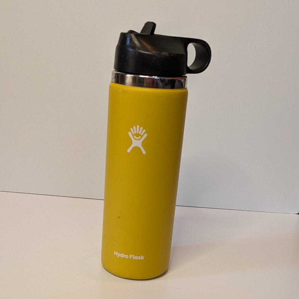 Hydro Flask 20 Oz Wide Mouth Bottle - YELLOW